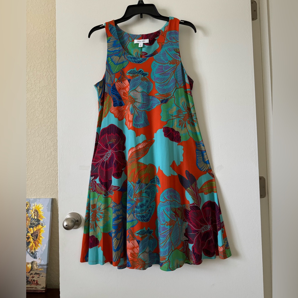 Nine West Sleeveless Dress,M